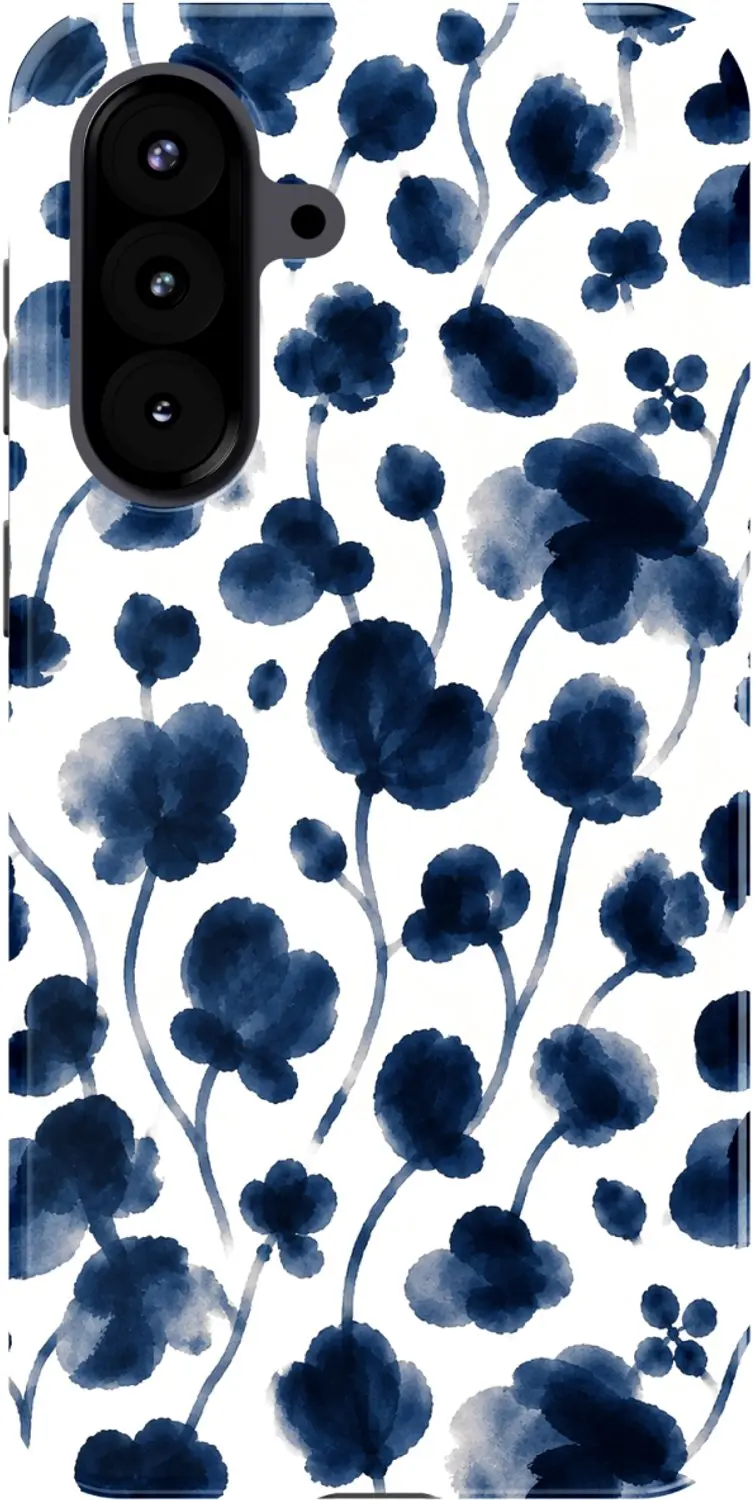 Selencia Midnight Blossom Hoesje Samsung Galaxy A57