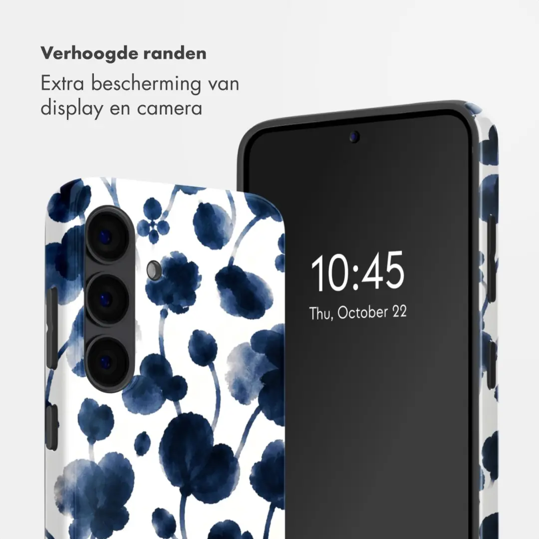 Selencia Vivid Backcover MagSafe Samsung Galaxy S24 Midnight Blossom - afbeelding 4 van 6