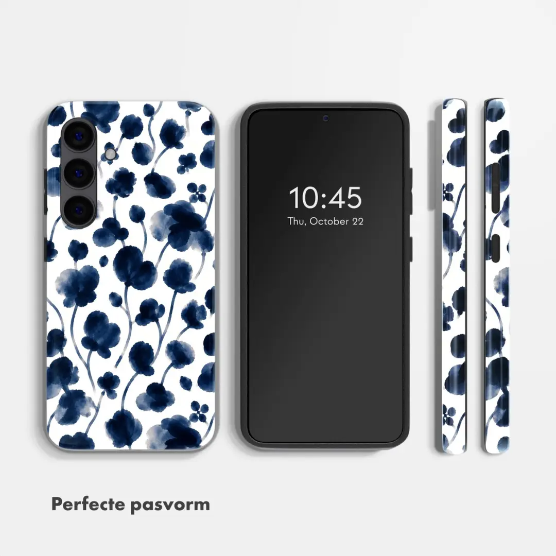 Selencia Vivid Backcover MagSafe Samsung Galaxy S24 Midnight Blossom - afbeelding 5 van 6