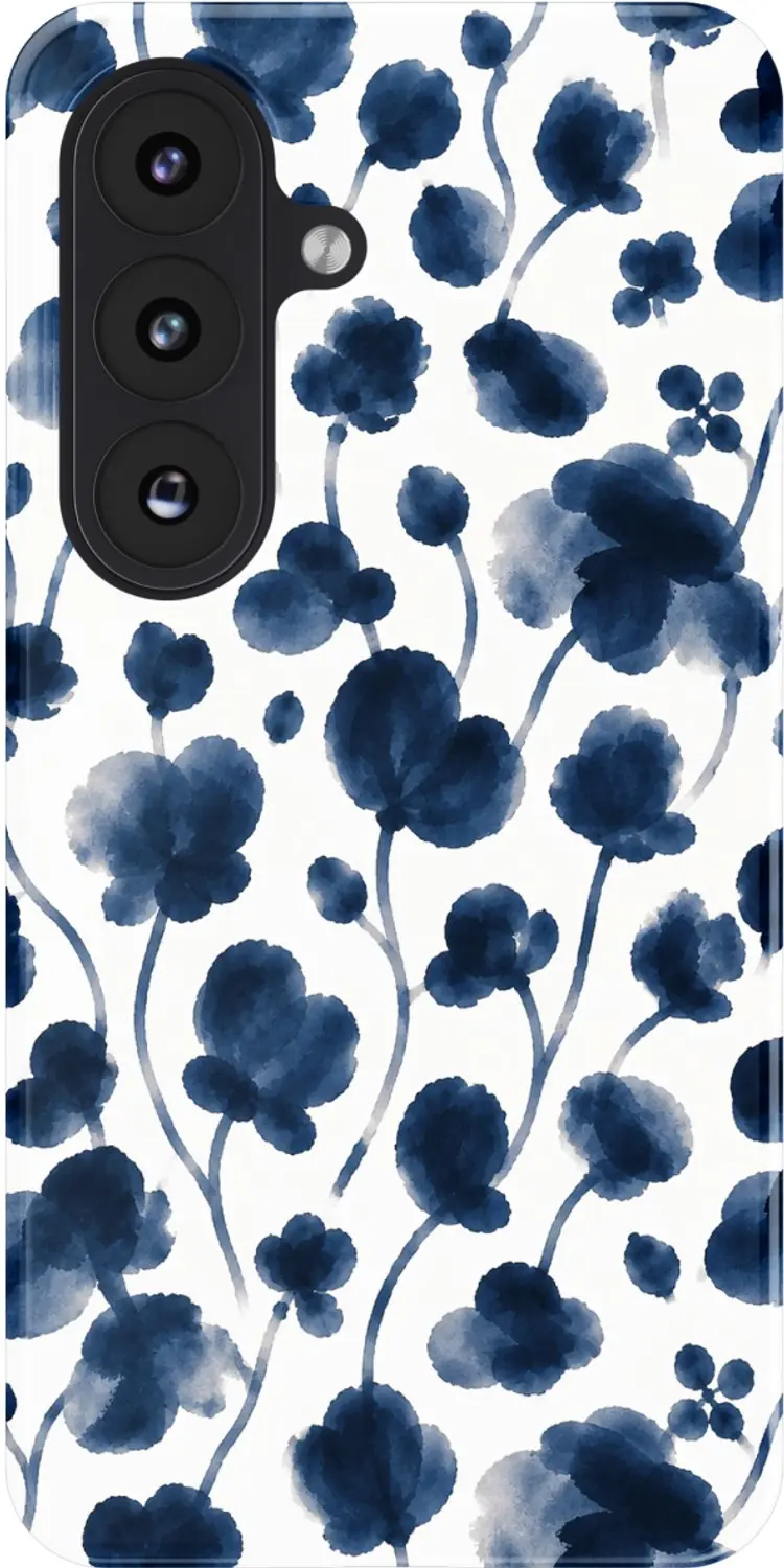 Selencia Midnight Blossom Backcover met MagSafe voor Samsung Galaxy S26 FE