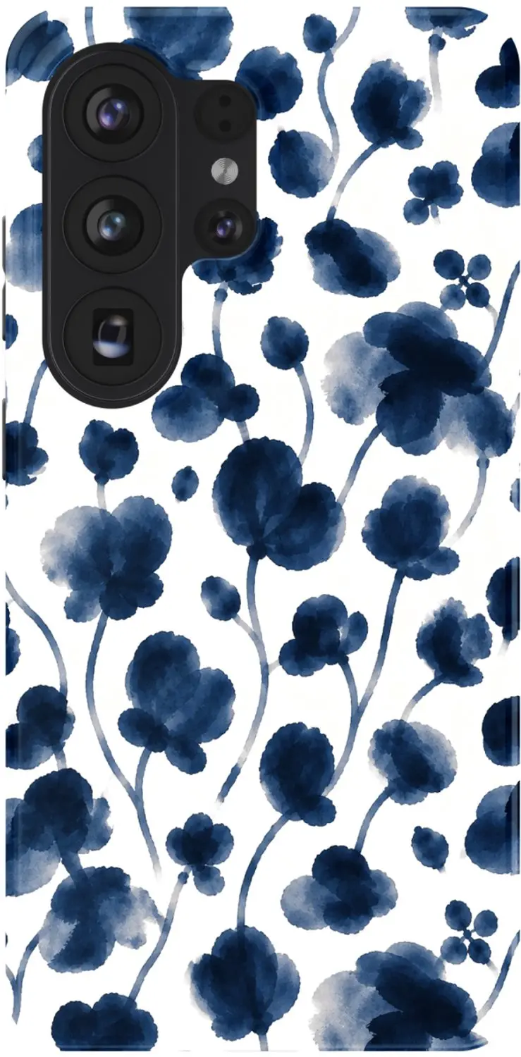 Selencia Midnight Blossom MagSafe hoesje Samsung Galaxy S26 Ultra