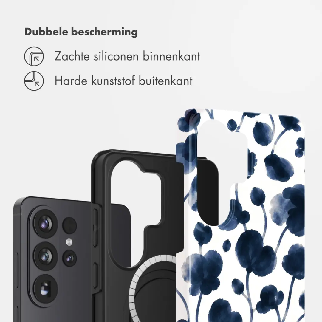 Selencia Midnight Blossom MagSafe hoesje Samsung Galaxy S26 Ultra - afbeelding 2 van 6
