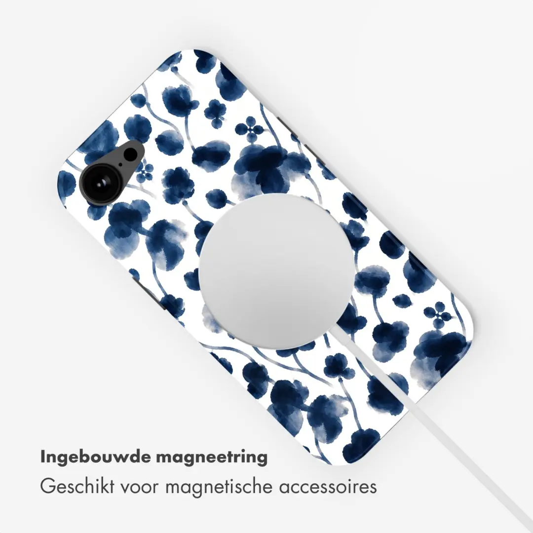 Selencia Midnight Blossom Hoesje iPhone 17e/16e MagSafe - afbeelding 6 van 6