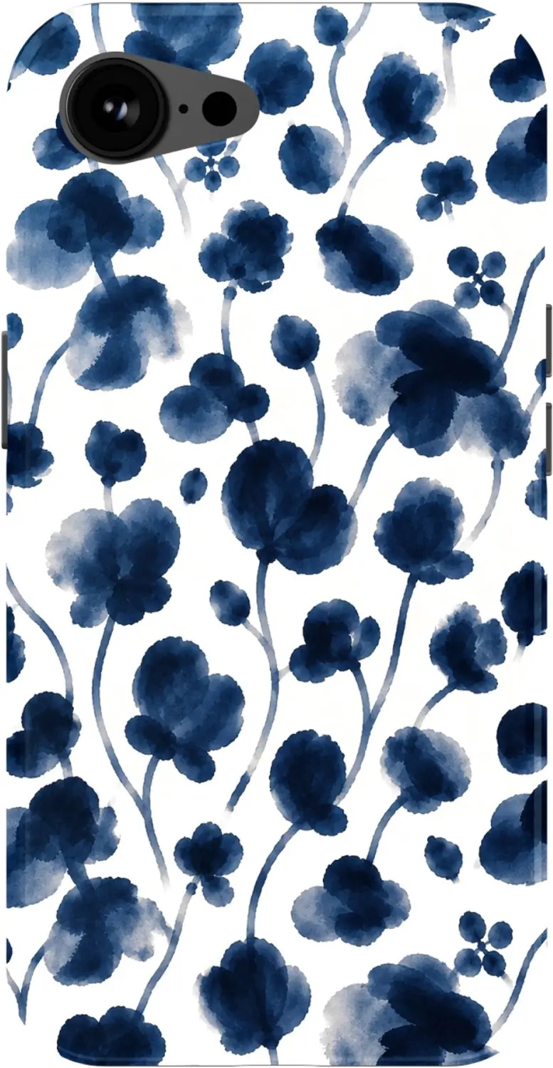 Selencia Midnight Blossom Hoesje iPhone 17e/16e MagSafe