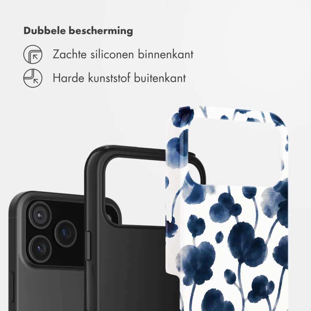 Selencia Midnight Blossom Backcover iPhone 18 Pro Max - afbeelding 2 van 6