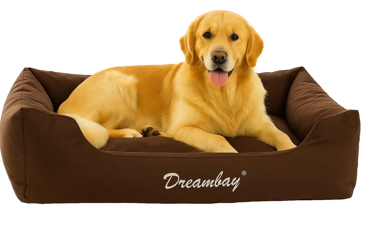 Flamingo Mand Dreambay Rechthoekig Bruin 120x95x28cm