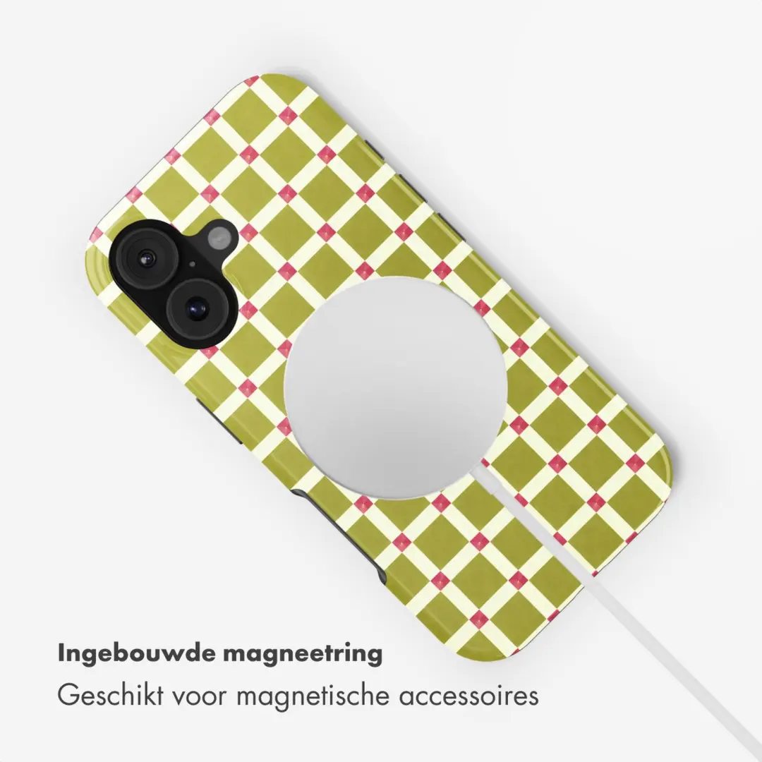 Selencia Check This Olive Hoesje iPhone 17 MagSafe - afbeelding 6 van 6