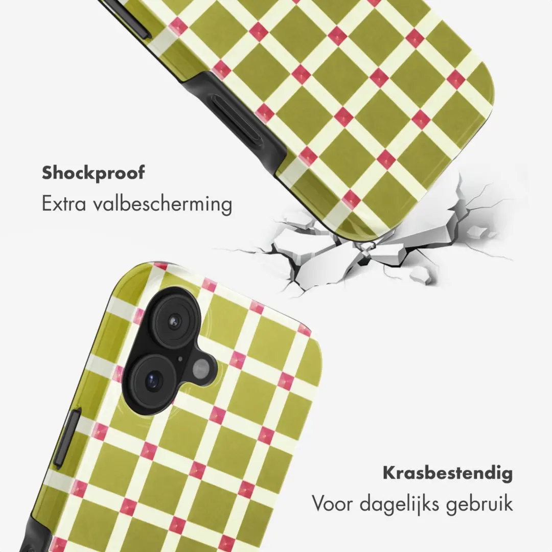Selencia Check This Olive Hoesje iPhone 17 MagSafe - afbeelding 3 van 6