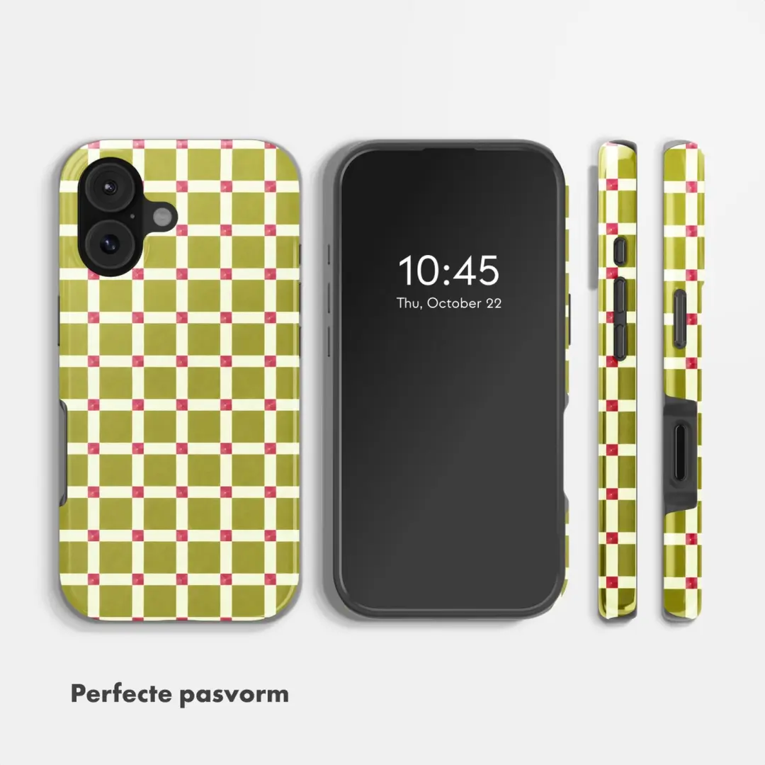 Selencia Check This Olive Hoesje iPhone 17 MagSafe - afbeelding 5 van 6