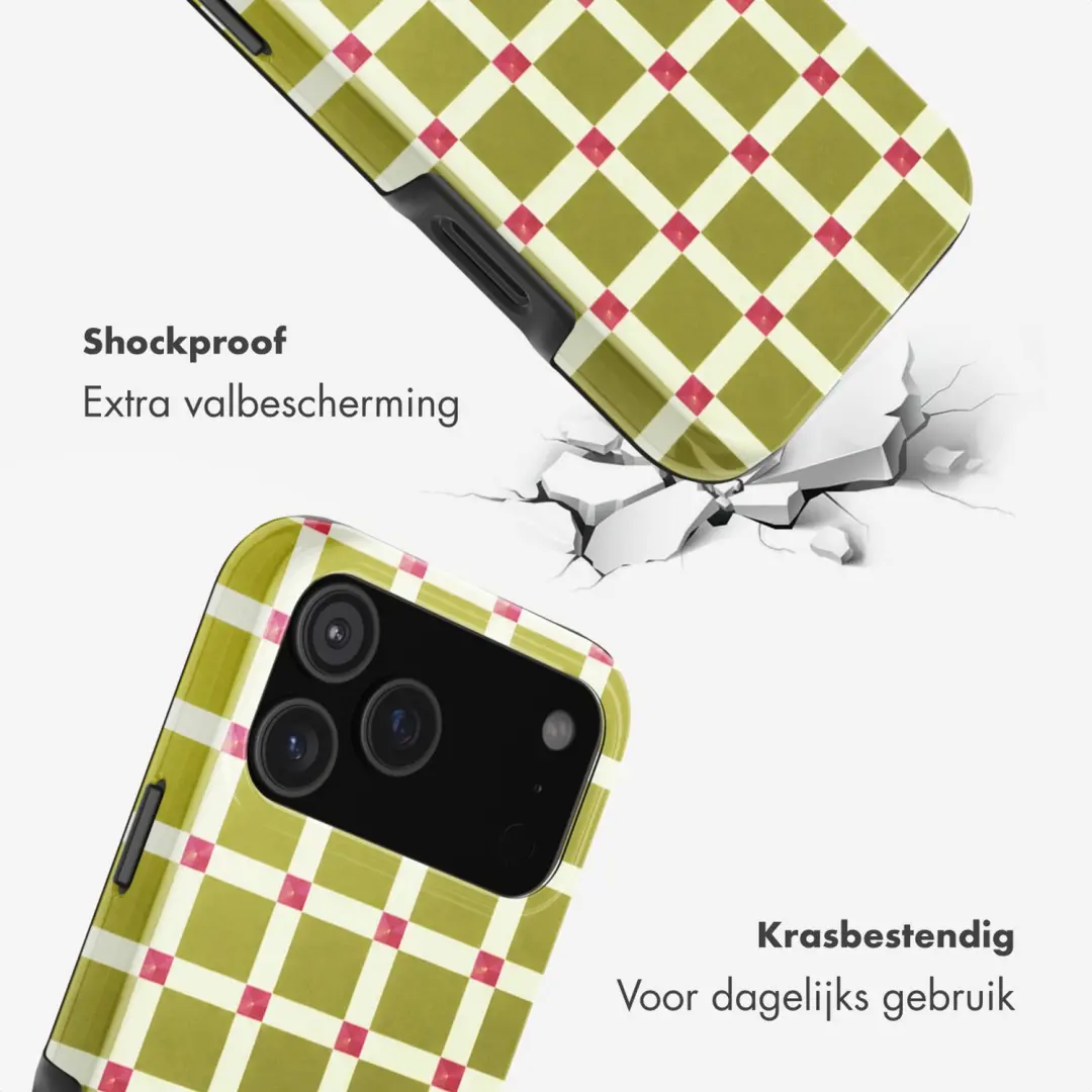 Selencia Check This Olive Hoesje iPhone 18/17 Pro Max MagSafe - afbeelding 3 van 6