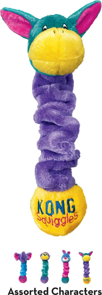 KONG Squiggles Hondenspeelgoed S - 23 cm