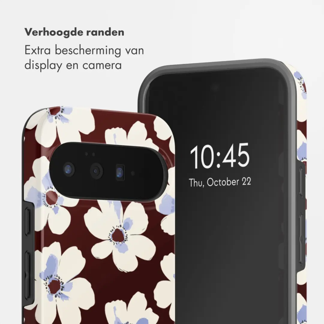 Selencia Vivid Backcover MagSafe Google Pixel 11 Pro - Choco Flower Pop - afbeelding 5 van 6