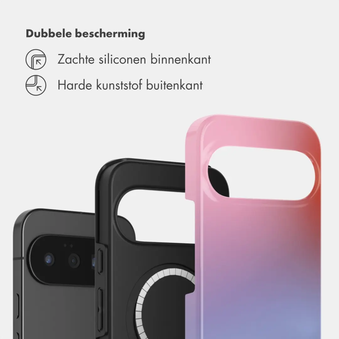 Selencia Vivid Backcover MagSafe Google Pixel 11 Pro Gradient Soft Blush - afbeelding 3 van 6