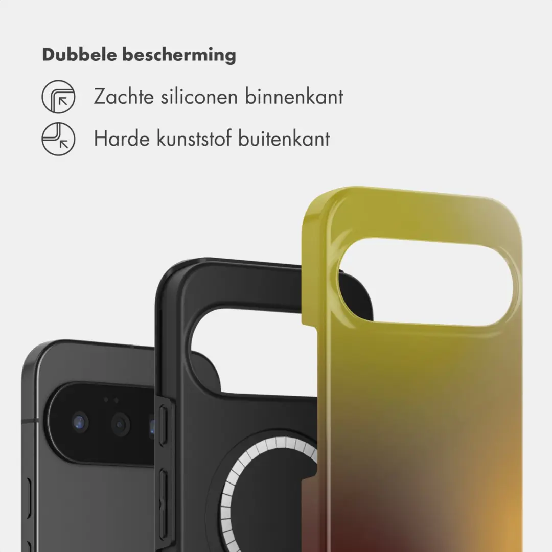 Selencia Gradient Olive Dust Hoesje Google Pixel 11 Pro MagSafe - afbeelding 3 van 6