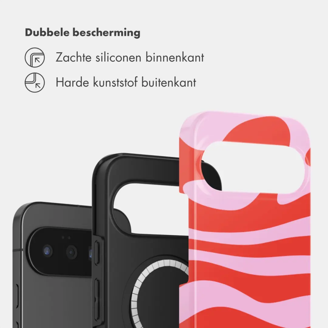 Selencia Dream Swirl Pink Hoesje voor Google Pixel 11 - afbeelding 2 van 6