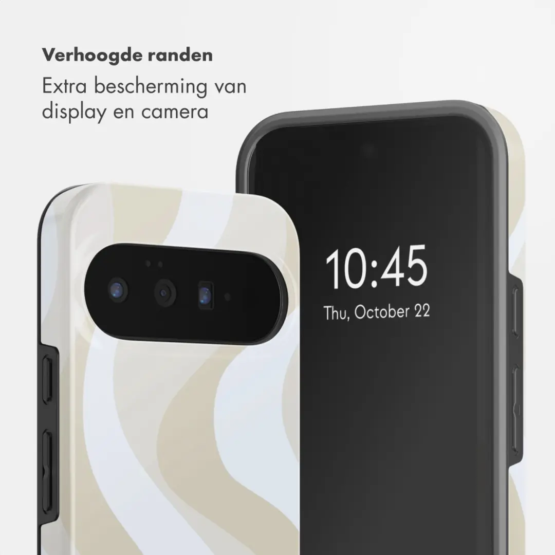 Selencia Vivid Backcover MagSafe Google Pixel 11 Desert Waves Beige - afbeelding 5 van 6