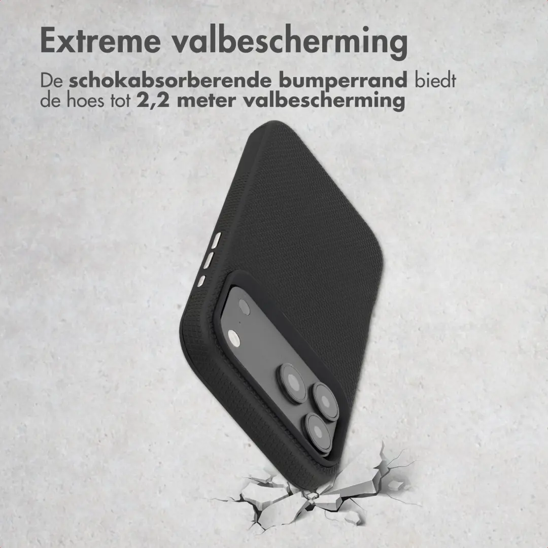 Accezz Tough Backcover MagSafe iPhone 18 Pro Max Zwart - afbeelding 4 van 6