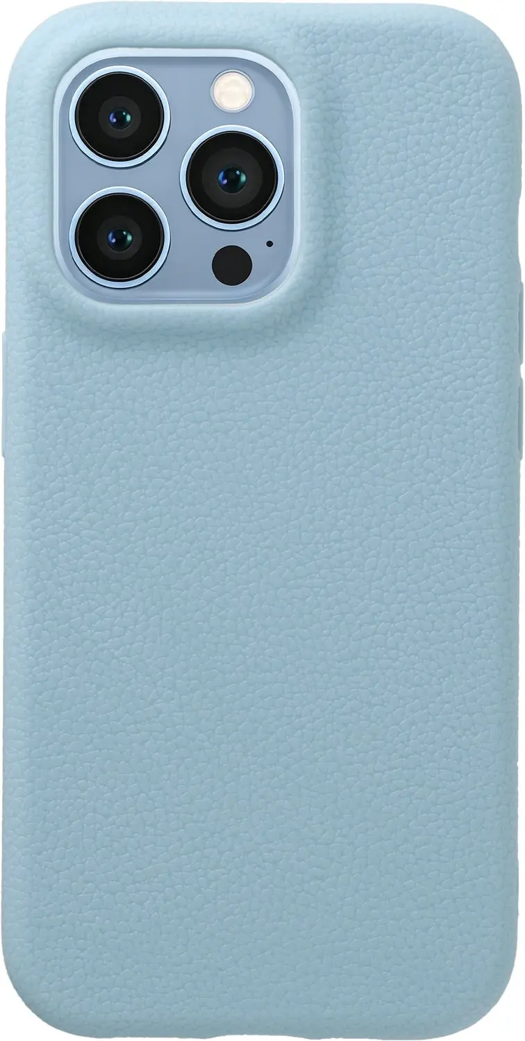 imoshion Texture Backcover iPhone 13 Pro Lichtblauw