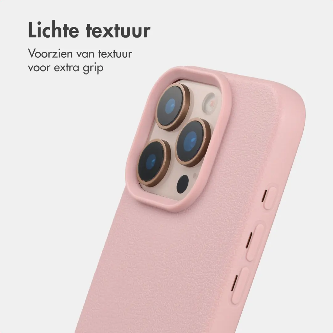imoshion Texture Backcover iPhone 13 Pro Roze - afbeelding 3 van 6