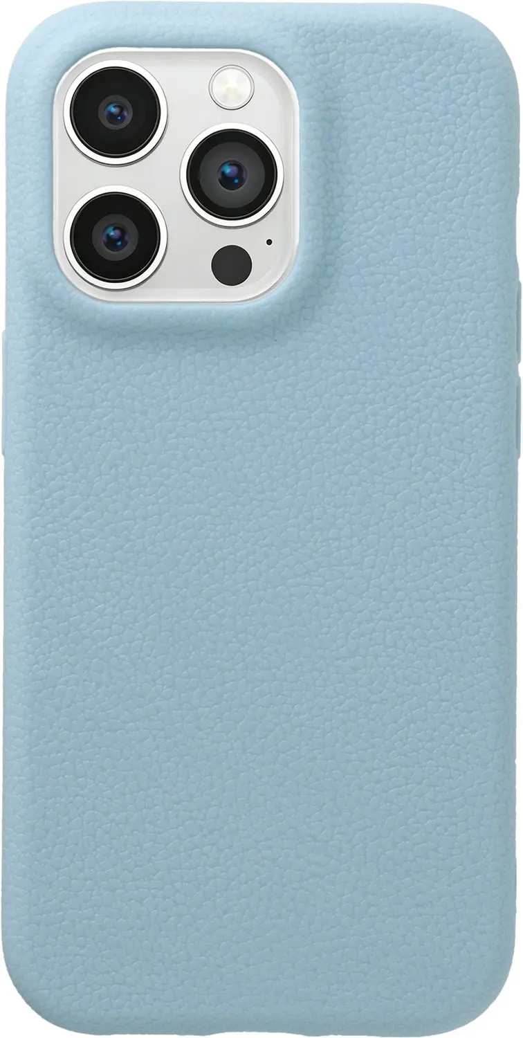 imoshion Texture Backcover iPhone 14 Pro Lichtblauw