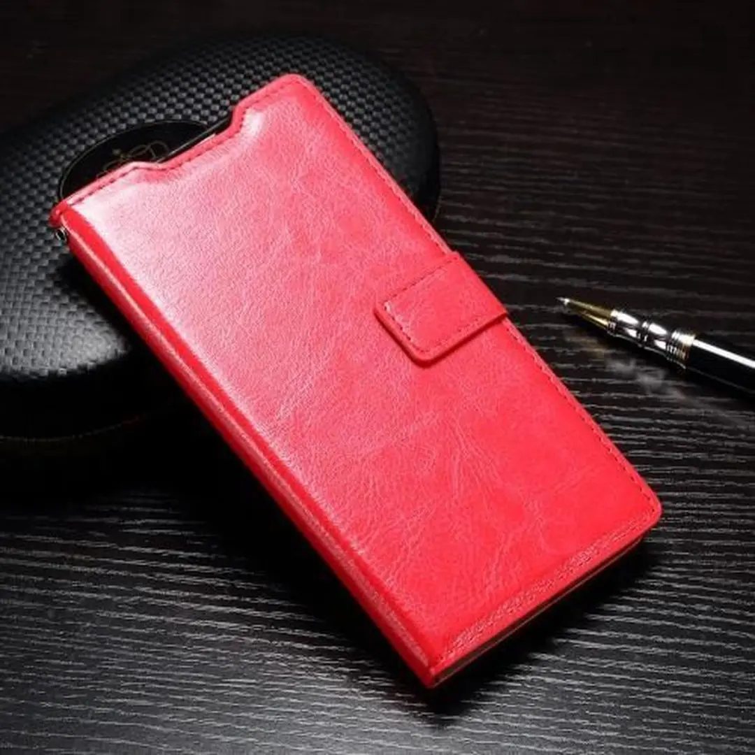 Celltex cover wallet hoesje Geschikt voor: Huawei P9 rood