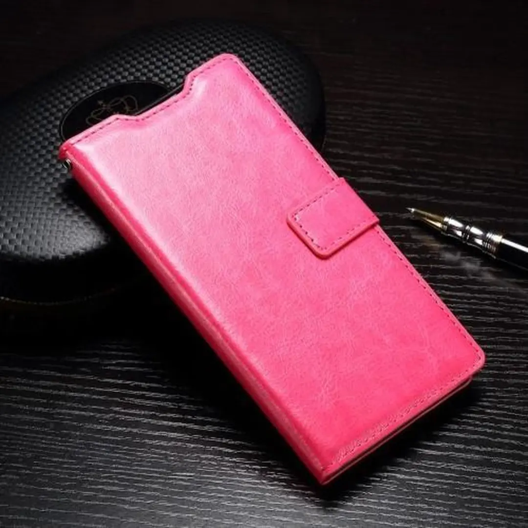 Celltex cover wallet hoesje Geschikt voor: Huawei P9 roze