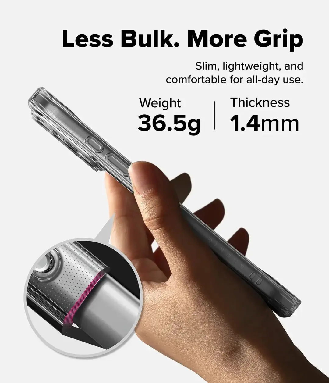 Ringke Fusion Magnetic Hoesje iPhone 18 Pro Max Clear - afbeelding 6 van 6