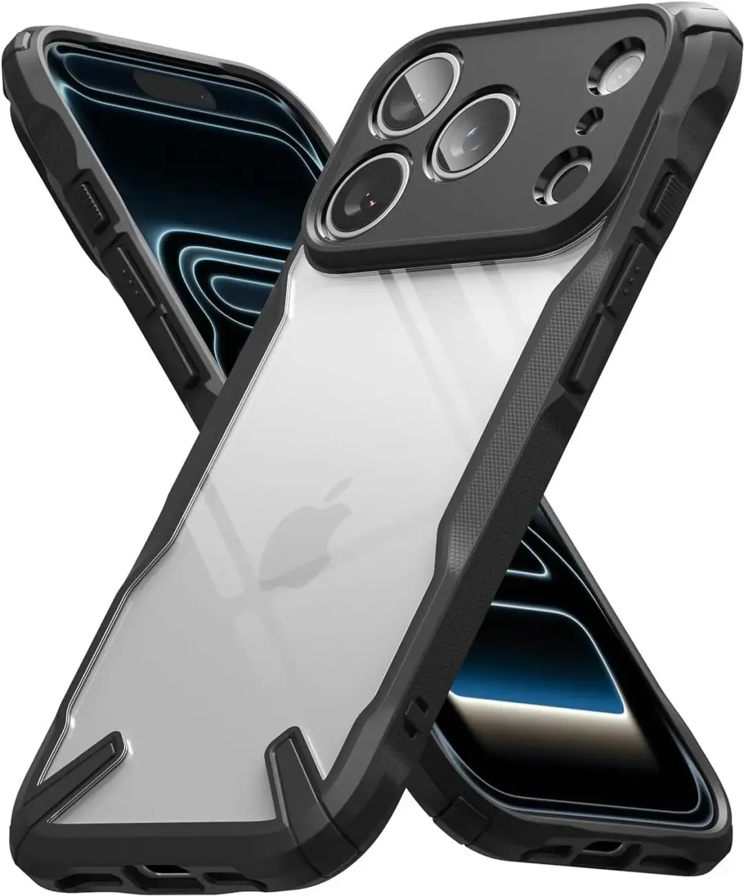 Ringke Fusion X Hoesje iPhone 18 Pro Max / 17 Pro Max Zwart