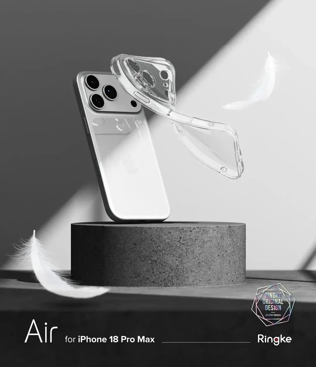 Ringke Air iPhone 18 Pro Max / 17 Pro Max Hoesje TPU Transparant - afbeelding 4 van 6