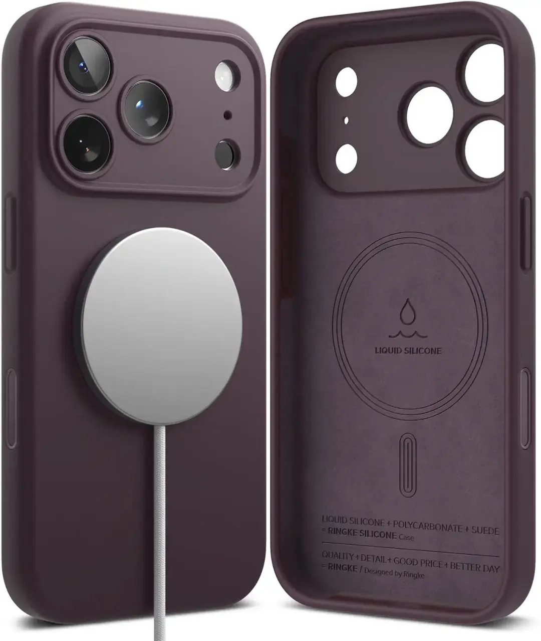 Ringke Silicone Magnetic Hoesje iPhone 18 Pro Max