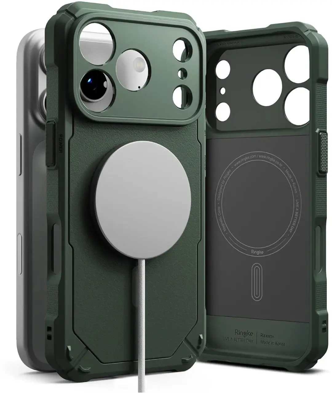 Ringke Rugged Gear Magnetic iPhone 18 Pro Max hoesje