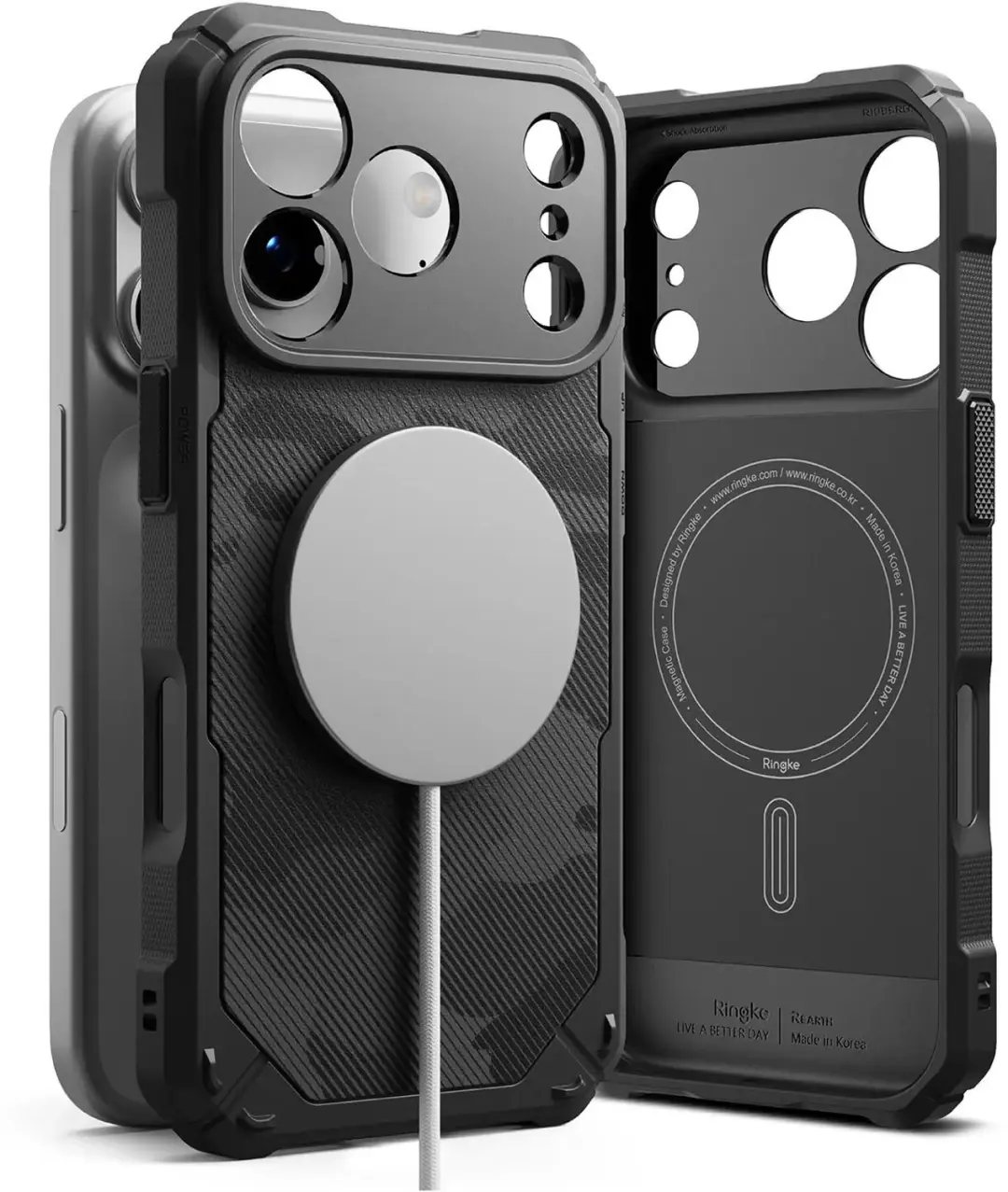 Ringke Rugged Gear Magnetic iPhone 18 Pro Max hoesje