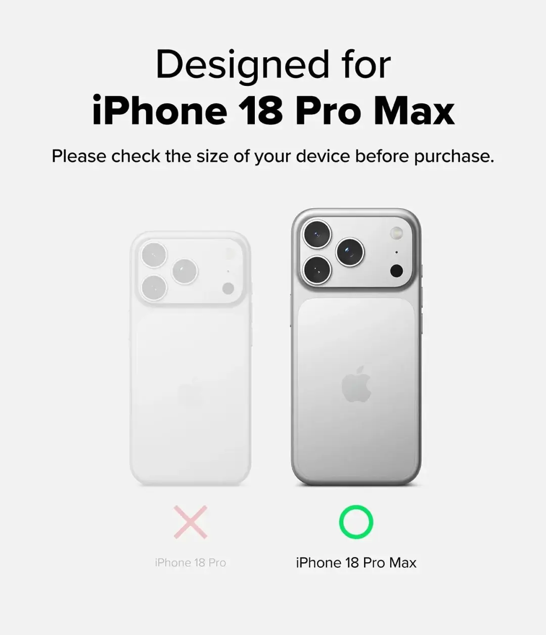 Ringke UX Magnetic iPhone 18 Pro Max / 17 Pro Max Hoesje - Transparant - afbeelding 5 van 6