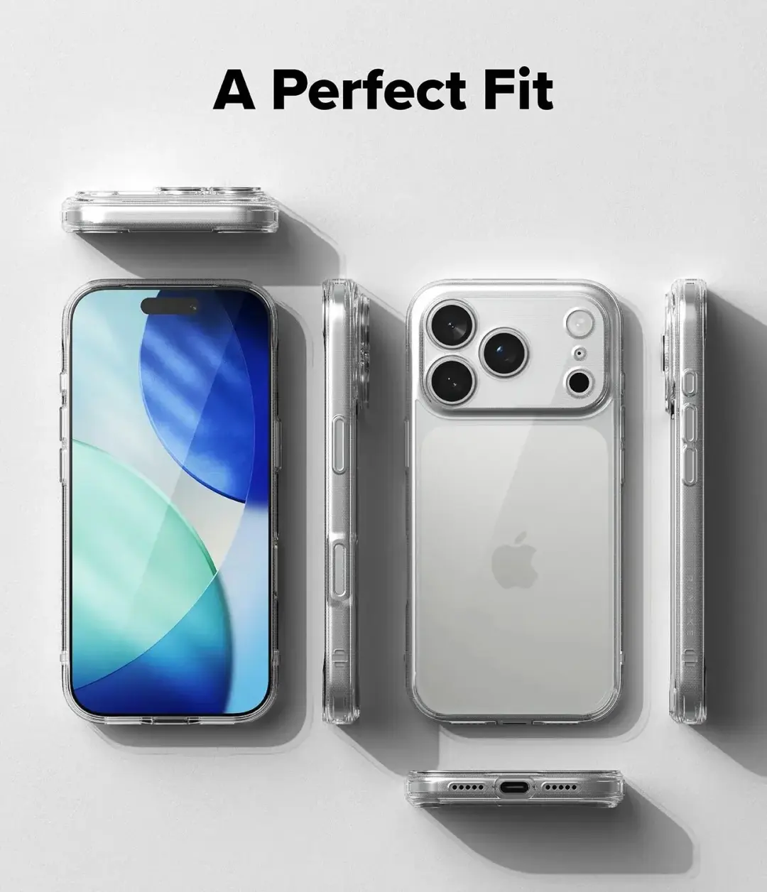 Ringke Fusion MagSafe iPhone 18 Pro/17 Pro Hoesje - Transparant - afbeelding 3 van 6