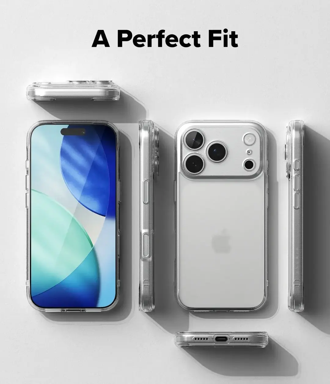 Ringke Fusion MagSafe iPhone 18 Pro/17 Pro Hoesje - Transparant - afbeelding 4 van 6