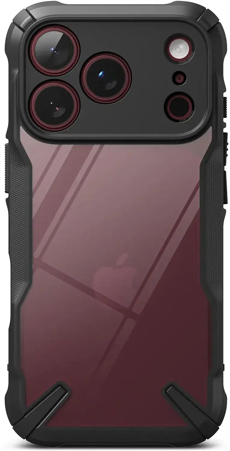 Ringke Fusion X Hoesje iPhone 18 Pro/17 Pro Zwart