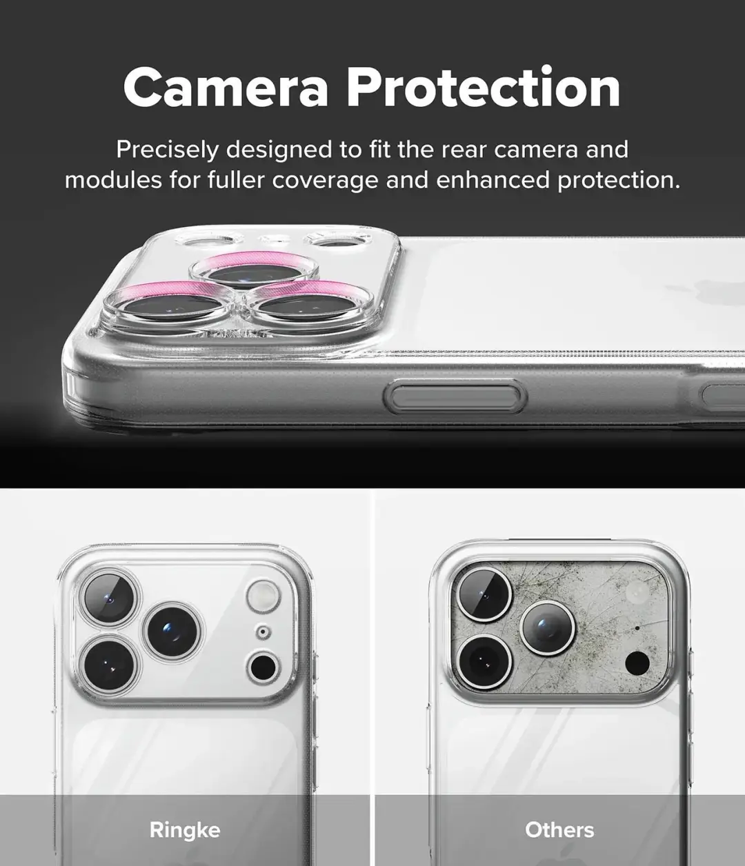Ringke Air Hoesje iPhone 18 Pro/17 Pro Transparant - afbeelding 3 van 6