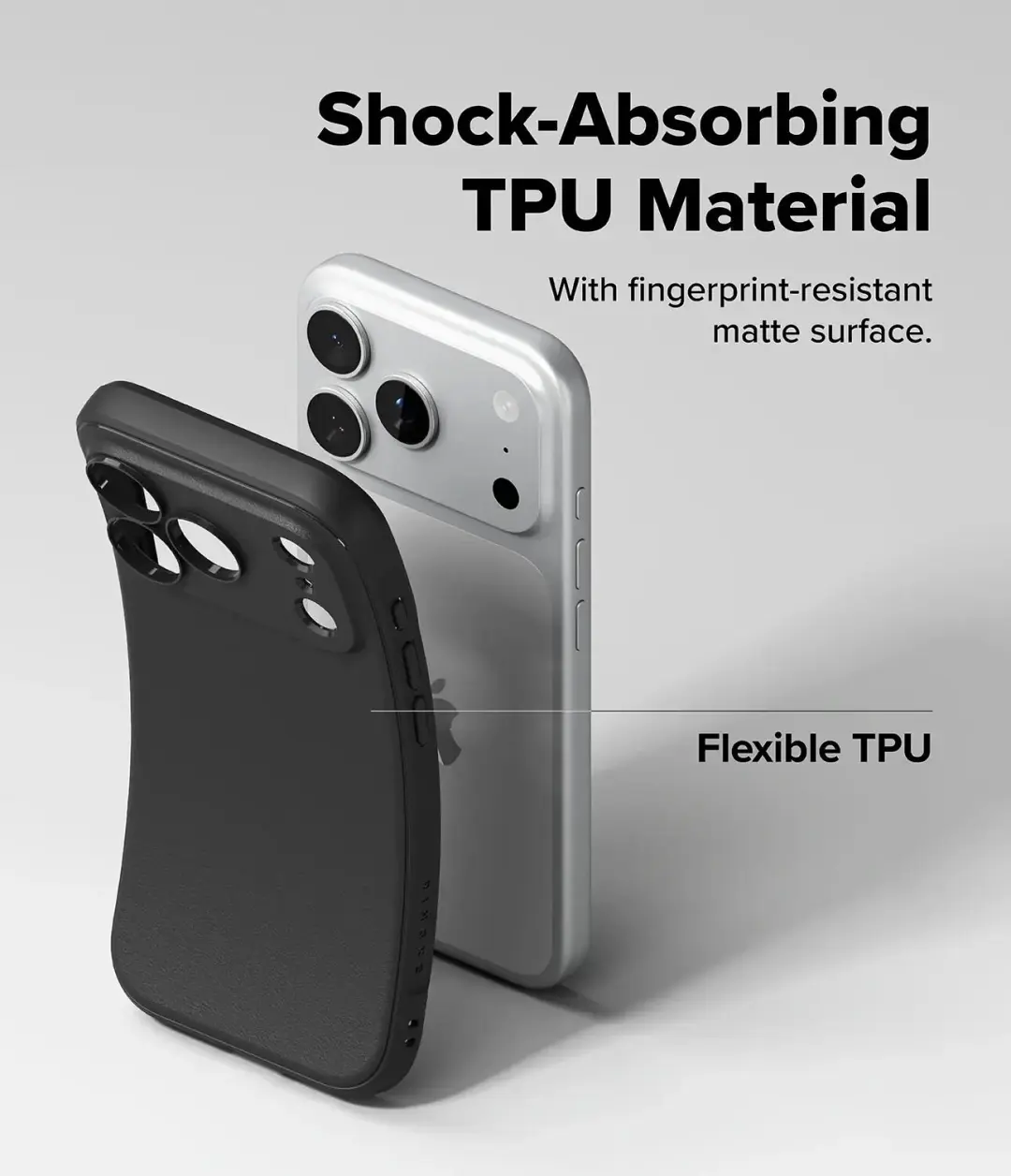 Ringke Onyx MagSafe iPhone 18 Pro/17 Pro Hoesje - Zwart - afbeelding 2 van 6