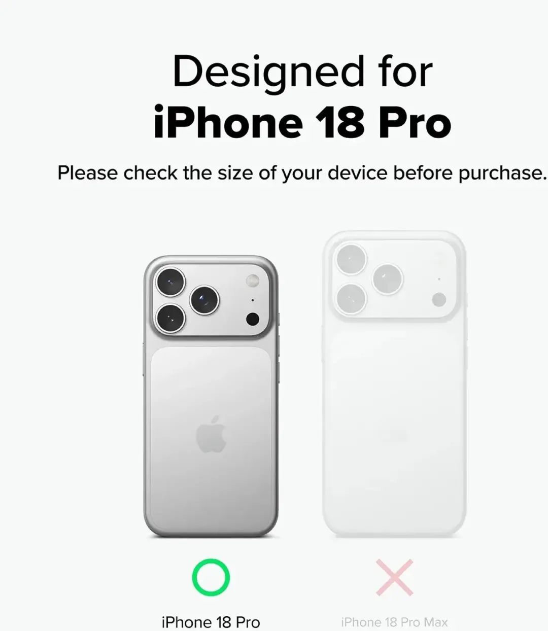 Ringke Siliconen MagSafe iPhone 18 Pro - Zwart - afbeelding 6 van 6