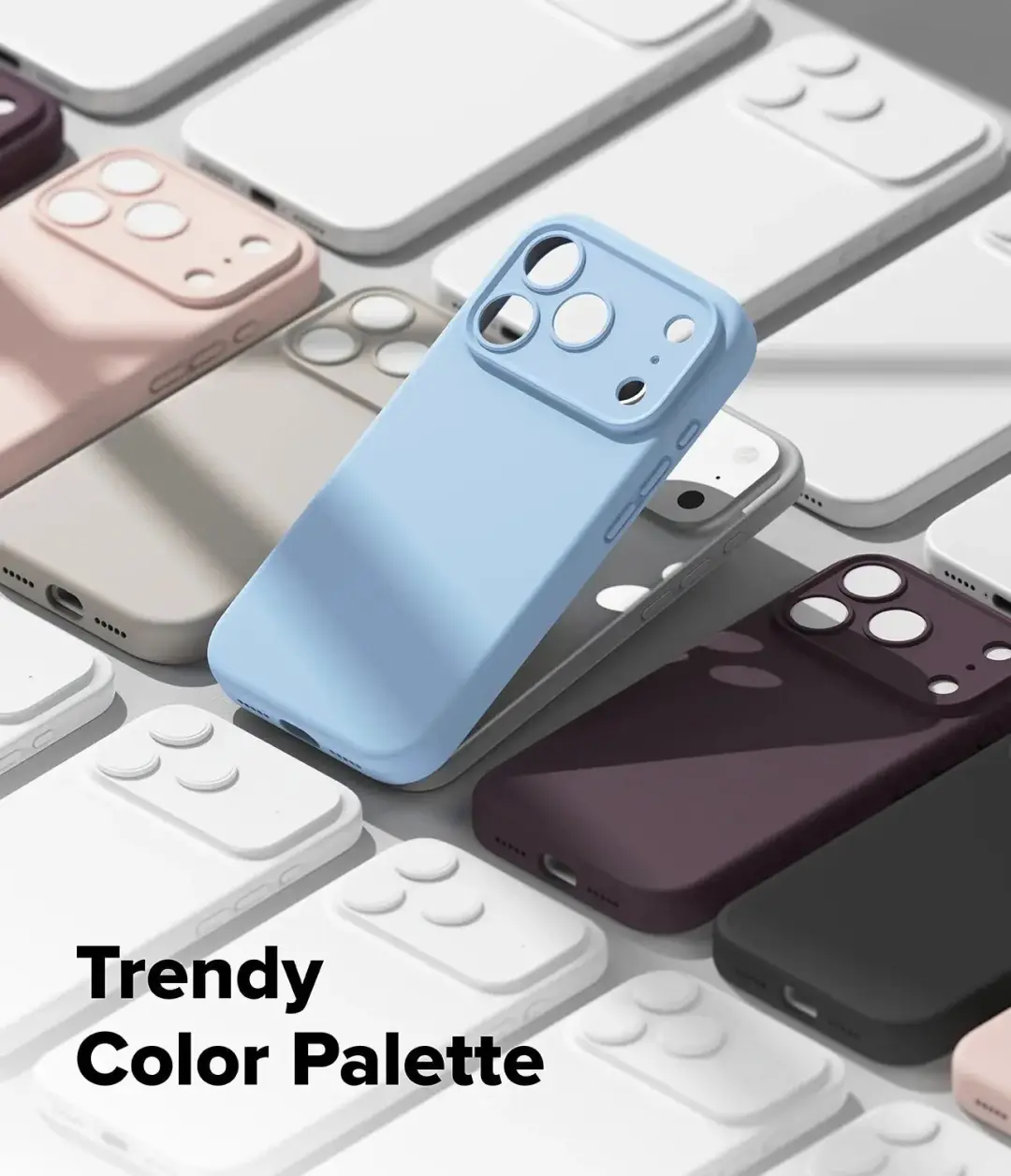 Ringke Silicone Magnetic iPhone 18 Pro hoesje - Rood - afbeelding 3 van 6