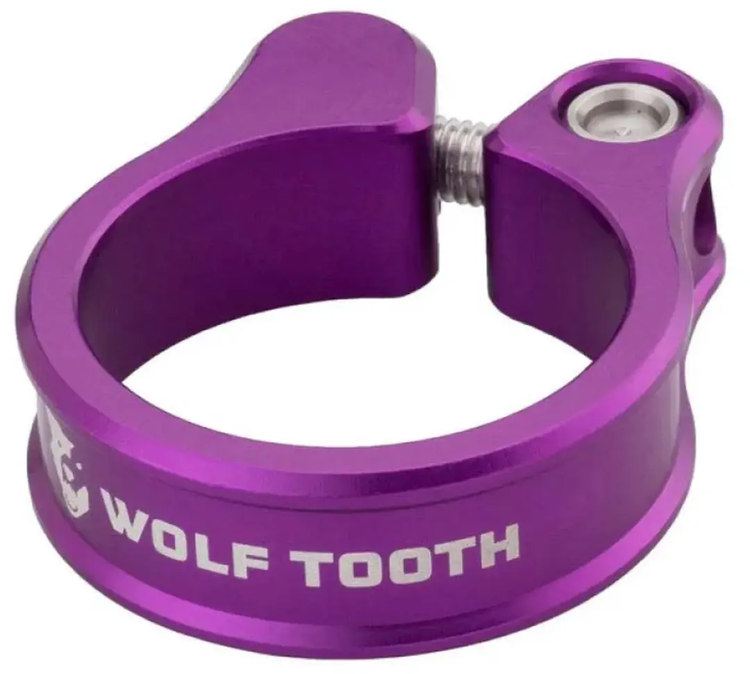 Wolf Tooth Zadelklem Paars 38.6 mm