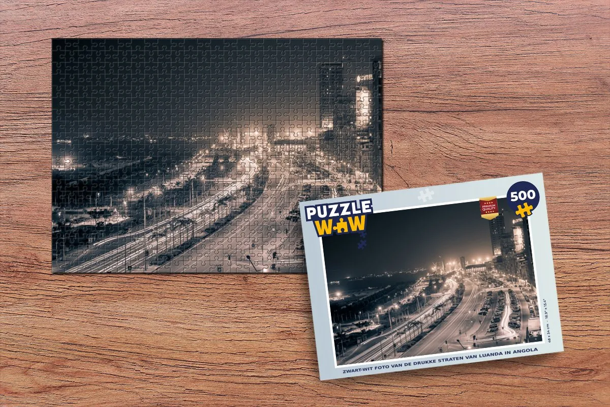 PuzzleWow Legpuzzel Luanda 500 Stuks