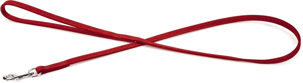 Beeztees Leren Looplijn Buffalo Rood 110cm x 14mm - afbeelding 5 van 6