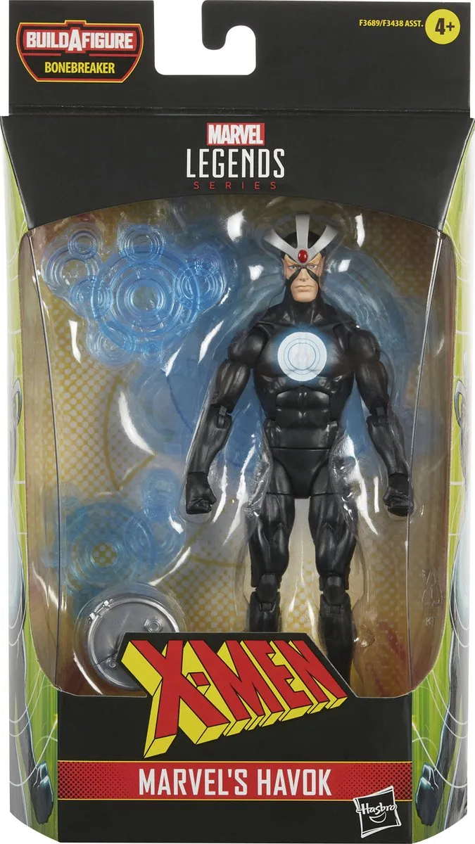 Marvel X-Men Legends Series Havok Speelfiguur 15cm F36895X0 - afbeelding 6 van 6