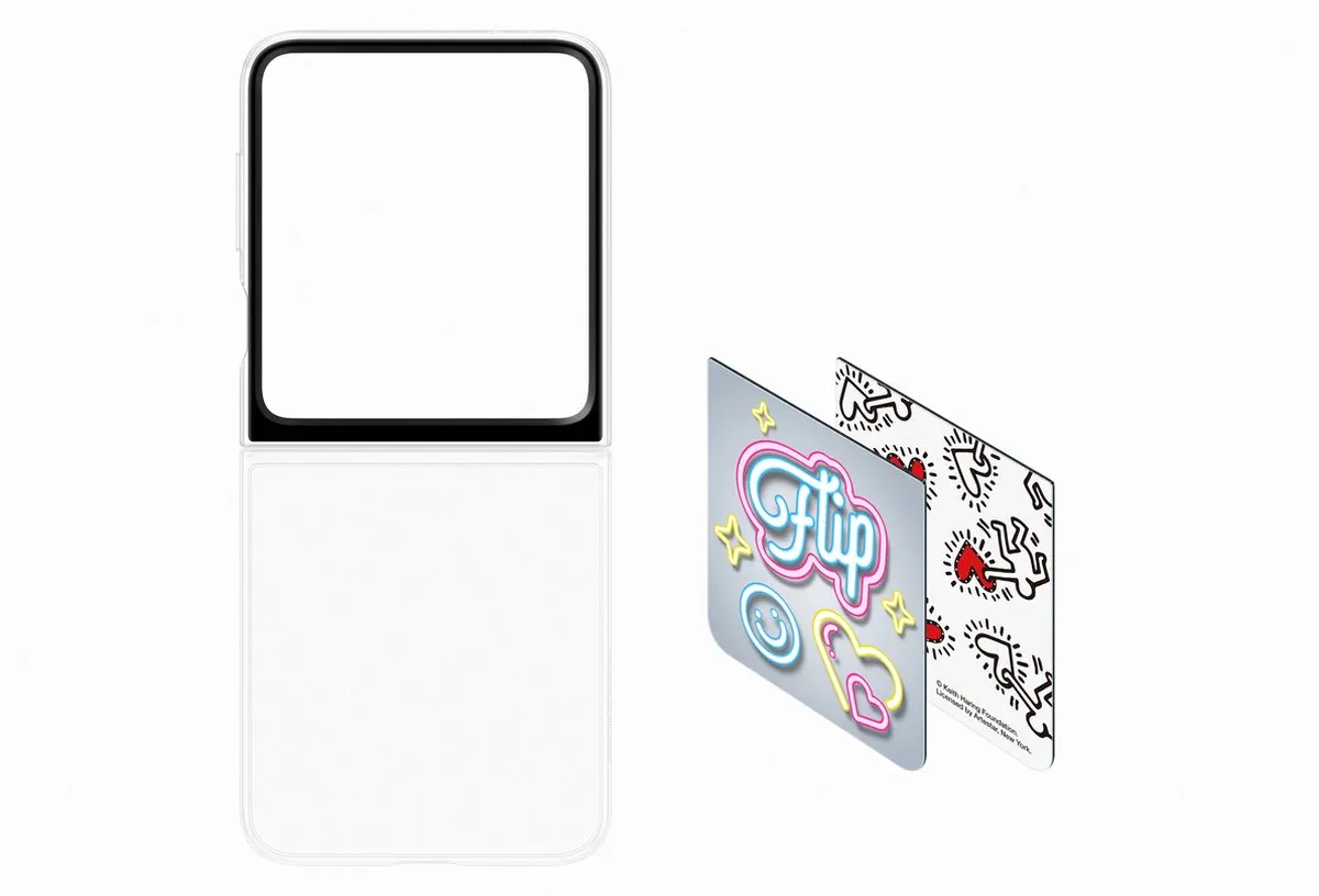 Samsung Galaxy Z Flip6 EF-ZF741CWEGWW Hoesje - Wit - afbeelding 6 van 6