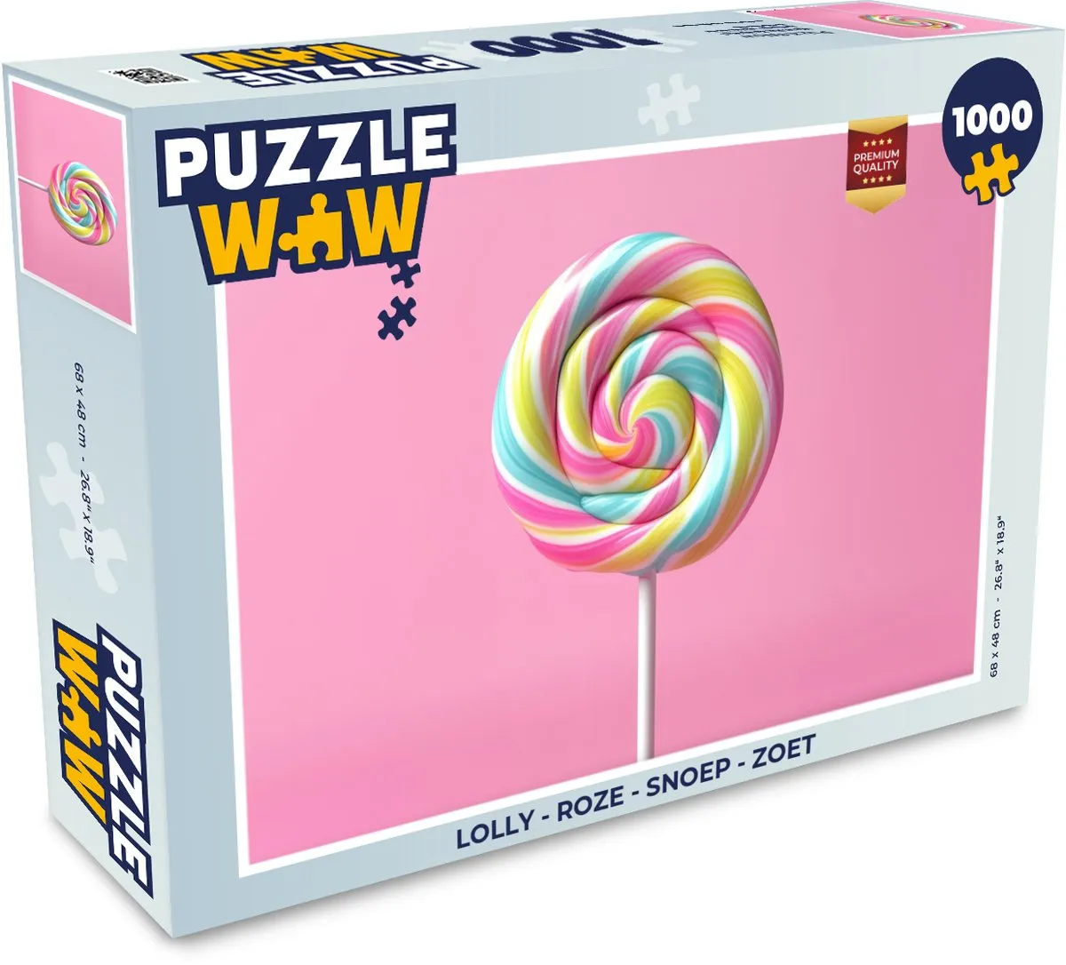 PuzzleWow Lolly Puzzel 1000 Stuks