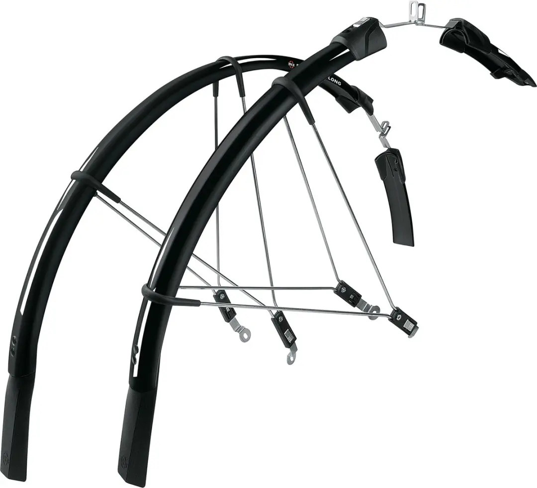Sks Spatbordset Raceblade Long 2 Kunststof Zwart 28inch 25mm