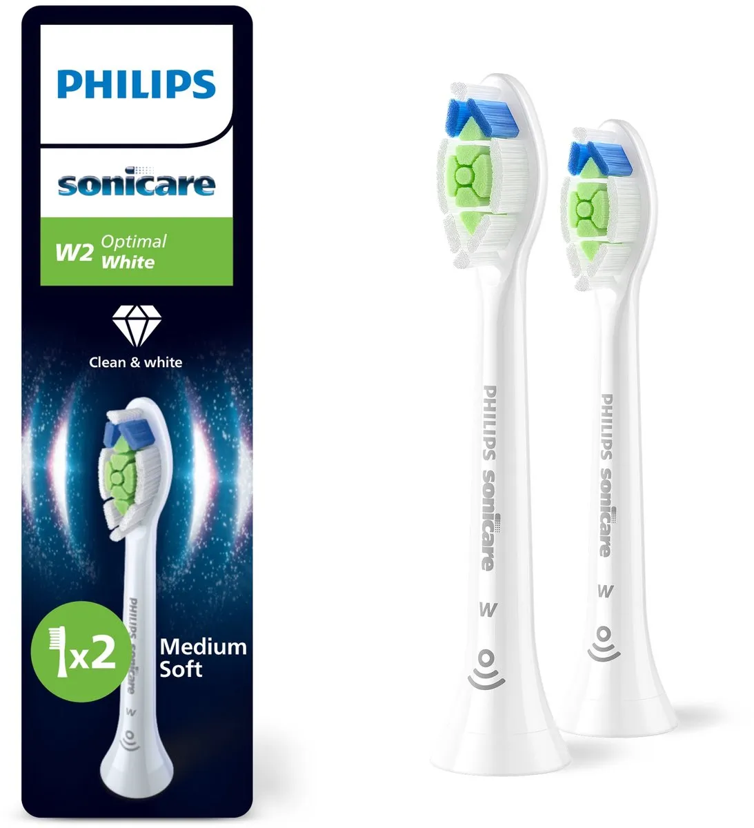 Philips Sonicare Optimal White HX6062/87 Opzetborstels
