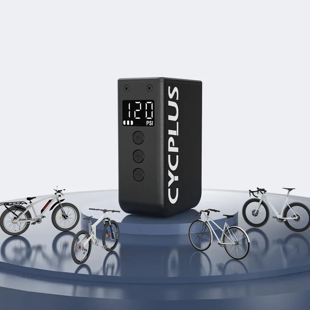 Cycplus AS2 Pro Max Elektrische Fietscompressor - Zwart - afbeelding 3 van 6