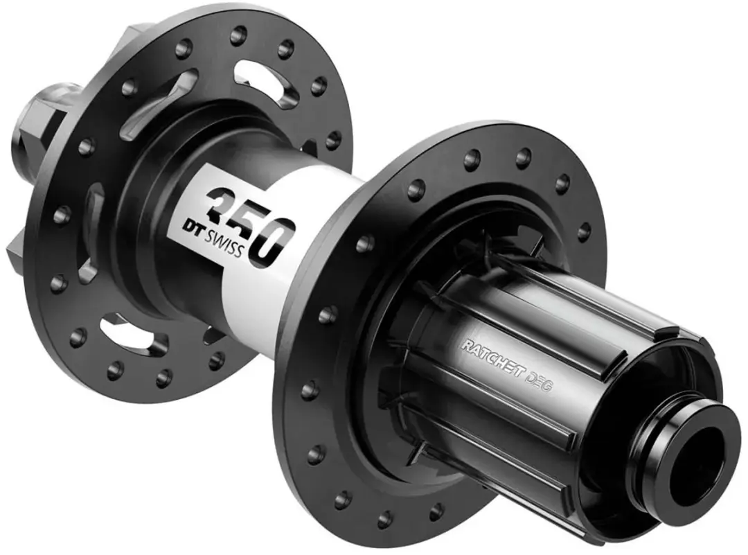 Dt Swiss 350 Classic Disc 6b Boost Shimano/sram Hg Achternaaf Zilver 28H / 12 x